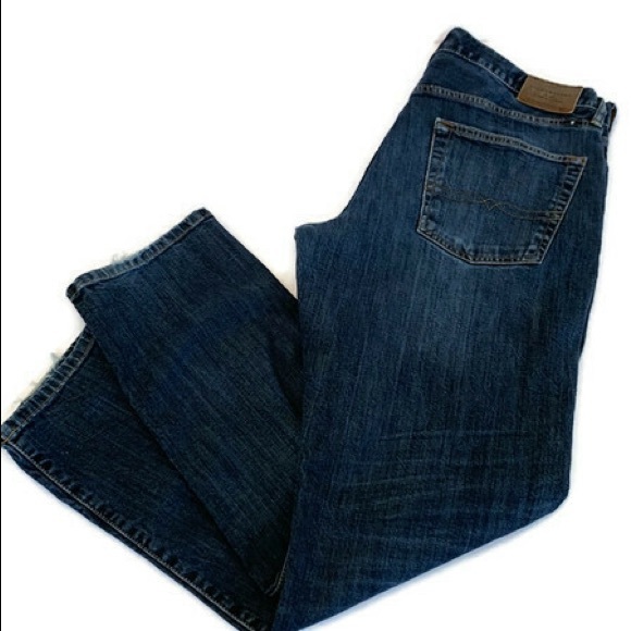 Lucky Brand 221 Straight Leg Jeans Size 36/32 - Picture 1 of 16